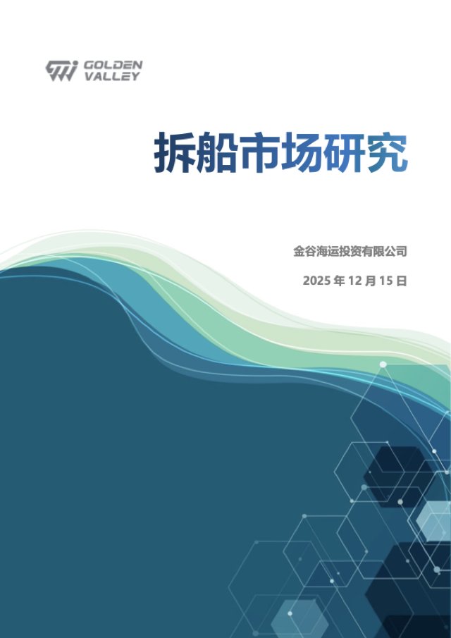 拆船市场研究 封面